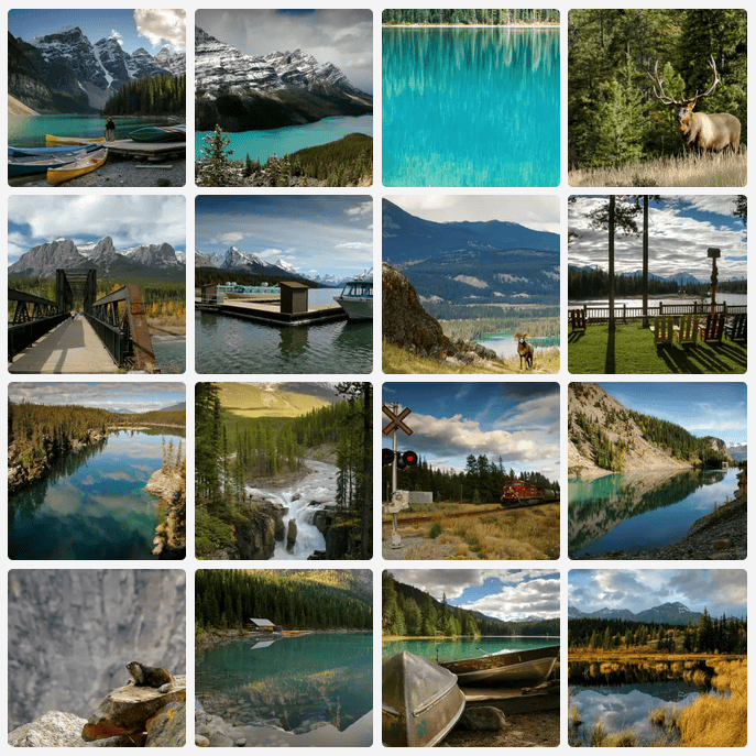 Canadian Rockies Landscapes Photos