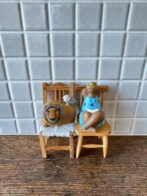 Interior decoration at Cafe Ruskä in Hakodate, Japan.