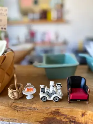 Interior decoration at Cafe Ruskä in Hakodate, Japan.