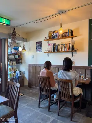 Interior photo taken at Cafe BALTHUS in Hakodate, Japan.
