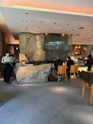 Interior of Shunbou restaurant in Roppongi Hills, Tokyo.