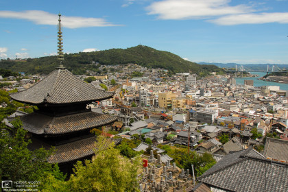 Tenneiji Pagoda, Onomichi, Hiroshima Pref., Japan Photo