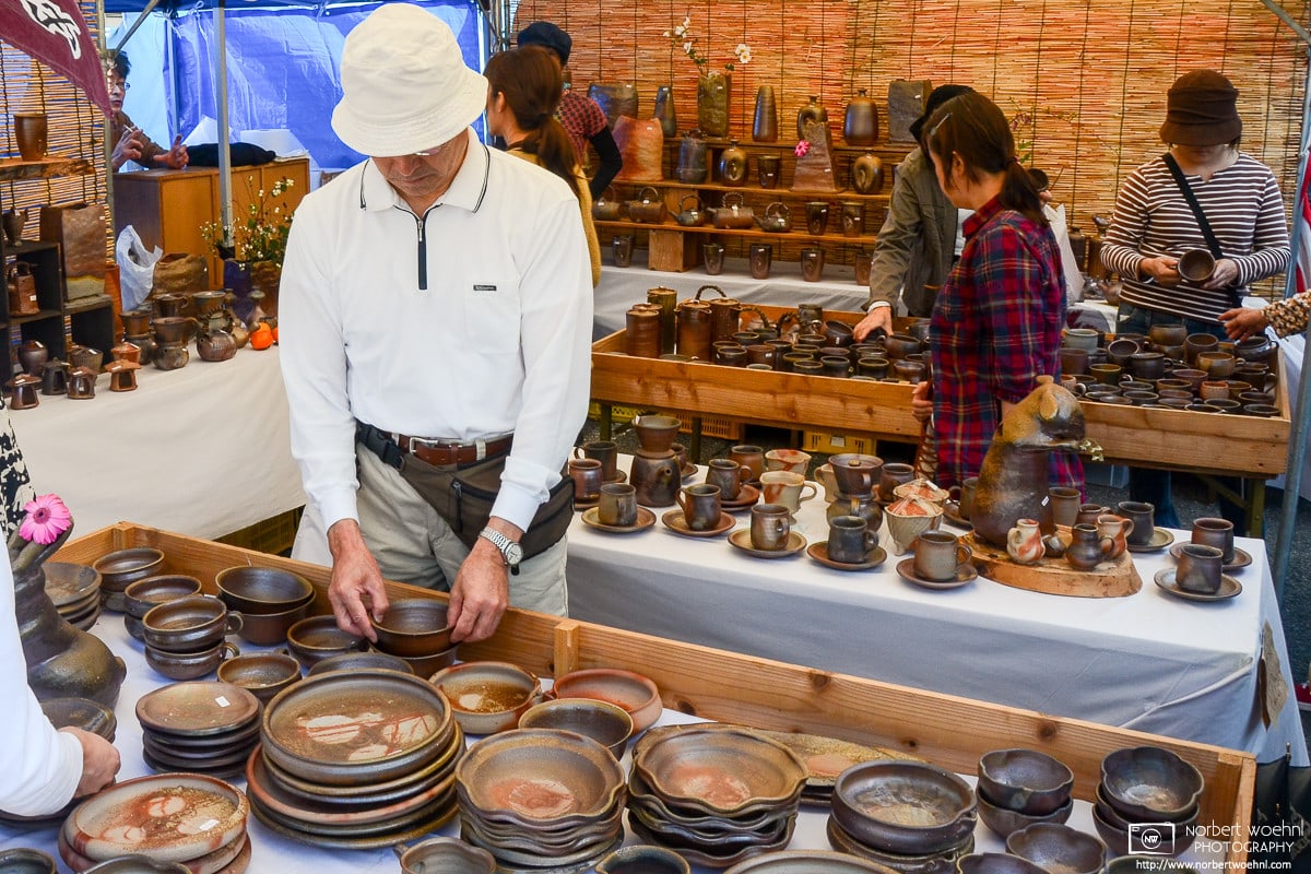 Bizen Pottery Festival, Imbe (Bizen), Okayama, Japan Photo