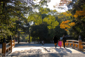 An autumn impression from the Inner Shrine (Naikū; 内宮) at the Ise Grand Shrine (Ise Jingū; 伊勢神宮) in Mie Prefecture, Japan.