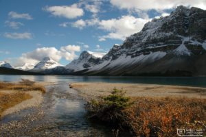 Bow Lake, Banff National Park, Canada Photo