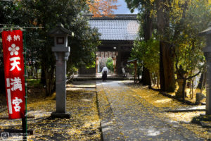 Minakami Jinja on Mount Mirakami outside Matsushiro in Nagano, Japan, dates back to the 15th/16th centuries. This photo captures an impression from an autumnal visit.