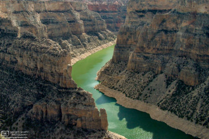 Devils Canyon Overlook, Bighorn Canyon, Wyoming, USA Photo