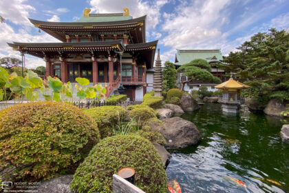Jōrenji Temple in the Itabashi ward of Tokyo, Japan, is home to the Big Buddha of Tokyo (Tokyo Daibutsu).